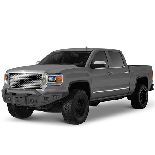 Discovery Ⅰ Full-Width Front Bumper For 2014-2015 GMC Sierra 1500 - Ultralisk4x4