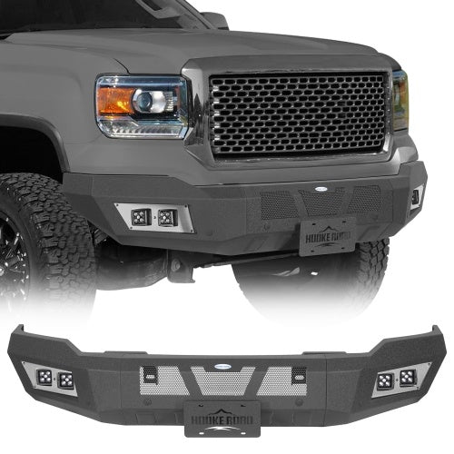 Full-Width Front Bumper For 2014-2015 GMC Sierra 1500 - Ultralisk4x4