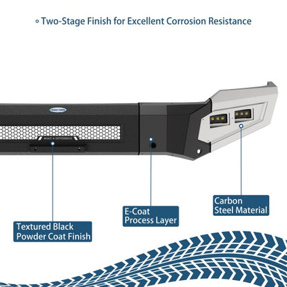 Guardian Ⅰ Full-Width Front Bumper For 2014-2015 GMC Sierra 1500 - Ultralisk4x4