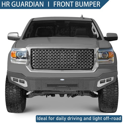 Guardian Ⅰ Full-Width Front Bumper For 2014-2015 GMC Sierra 1500 - Ultralisk4x4