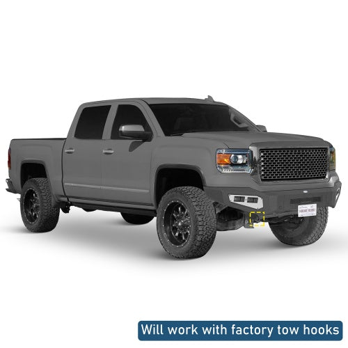 Guardian Ⅰ Full-Width Front Bumper For 2014-2015 GMC Sierra 1500 - Ultralisk4x4