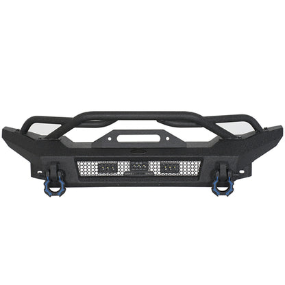 Horn Front Bumper For 2018-2025 Jeep Wrangler JL / Gladiator JT - Ultralisk4x4