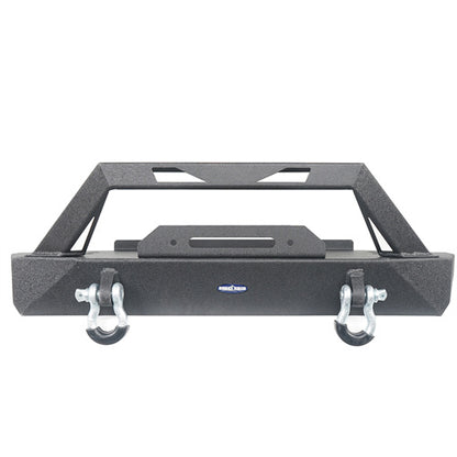 Stubby Front Bumper w/Winch Plate(76-86 Jeep Wrangler CJ-7) - Ultralisk 4x4