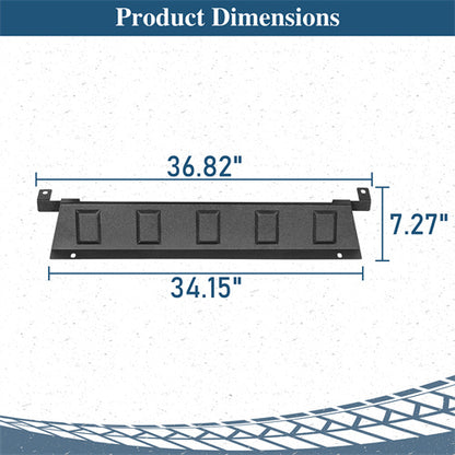 Off-road Front Bumper For 2018-2025 Jeep Wrangler JL & Gladiator JT - Ultralisk4x4
