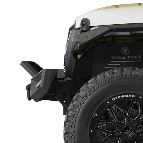 Phantom Front Bumper For 2018-2026 Jeep Wrangler JL & 2020-2026 Gladiator JT - Ultralisk4x4