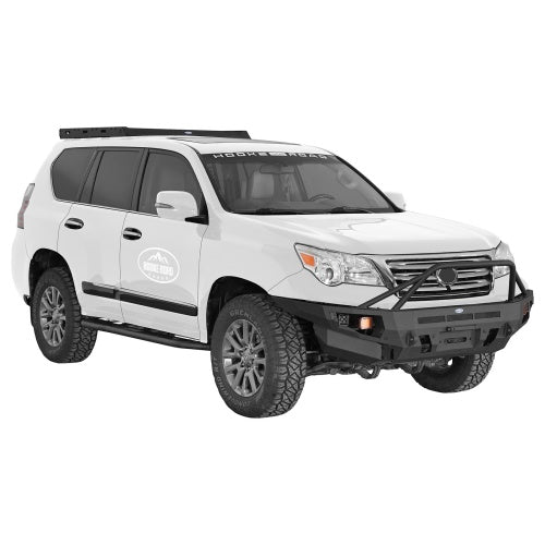 Front Bumper w/ Winch Plate & 4 LED Spot Lights 2010-2023 Lexus GX460 Models - Ultralisk4x4