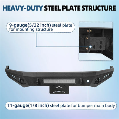 Off-road Front Bumper For 2017-2024 Nissan Titan (Excluding Titan XD) - Ultralisk4x4