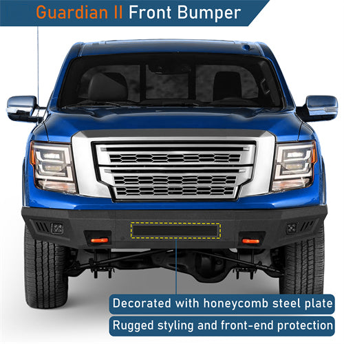 Front Bumper For 2017-2024 Nissan Titan 17-24(Excluding Titan XD) - Ultralisk4x4