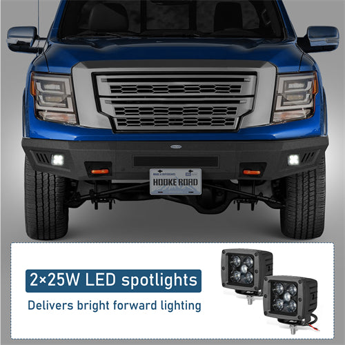 Front Bumper For 2017-2024 Nissan Titan 17-24(Excluding Titan XD) - Ultralisk4x4