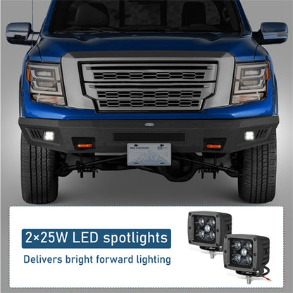 Front Bumper For 2017-2024 Nissan Titan 17-24(Excluding Titan XD) - Ultralisk4x4