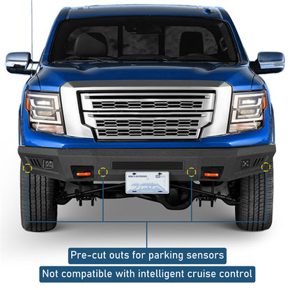 Front Bumper For 2017-2024 Nissan Titan 17-24(Excluding Titan XD) - Ultralisk4x4