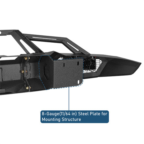 Off-Road Front Bumper For 2019-2024 Ram 1500(Excluding EcoDiesel, Rebel & TRX, Classic Models) - Ultralisk4x4