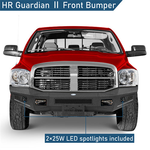 Road Trip Guardian Ⅱ Front Bumper For 2006-2009 Ram 2500 3500 - Ultralisk4x4-u6480-4