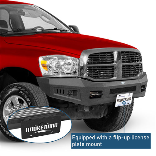 Road Trip Guardian Ⅱ Front Bumper For 2006-2009 Ram 2500 3500 - Ultralisk4x4-u6480-6