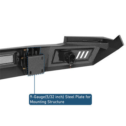 Road Trip Front Bumper w/ LED spotlights included For 2009-2012 Ram 1500 - Ultralisk4x4