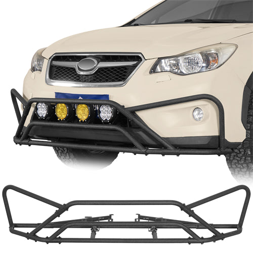 Front Bumper Rally Tubular Bumper For 2013-2017 Subaru XV Crosstrek - Ultralisk4x4
