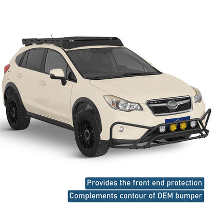 Front Bumper Rally Tubular Bumper For 2013-2017 Subaru XV Crosstrek - Ultralisk4x4