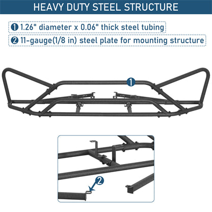 Front Bumper Rally Tubular Bumper For 2013-2017 Subaru XV Crosstrek - Ultralisk4x4