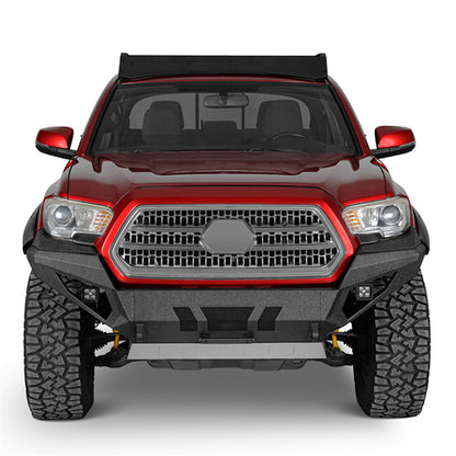 Front Bumper w/ LED Lights For 2016-2023 Toyota Tacoma 3rd Gen - Ultralisk4x4