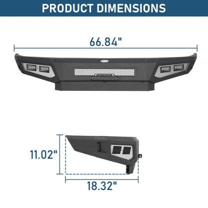 Guardian Ⅰ Front Bumper For 1995-2004 Toyota Tacoma (Excluding Limited, Base Models) - Ultralisk4x4