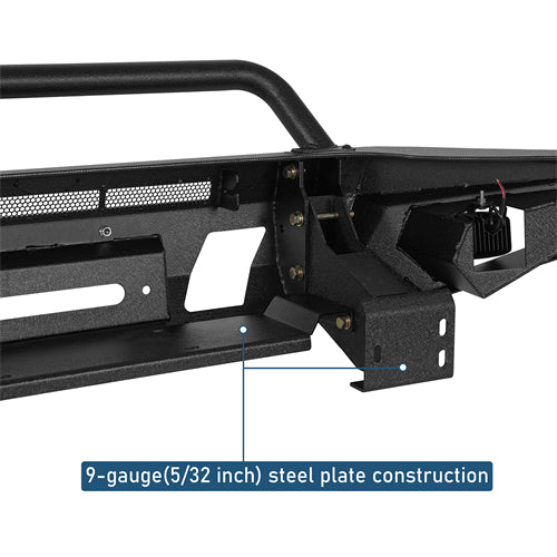 Front Bumper w/ LED Spotlights For 2016-2023 Toyota Tacoma - Ultralisk4x4