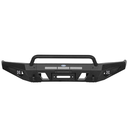 Front Bumper w/ LED Spotlights For 2016-2023 Toyota Tacoma - Ultralisk4x4