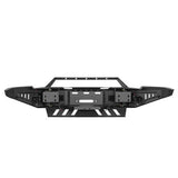 Discovery Ⅰ Full-Width Full-Width Front Bumper w/ Winch Plate & LED Spotlights For 2010-2018 Ram 2500 - Ultralisk4x4-19