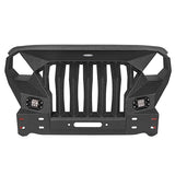 Mad Max Front Bumper & Rear Bumper w/Spare Tire Carrier for 2007-2018 Jeep Wrangler JK ultralisk4x4 ULB.2038+2015 21