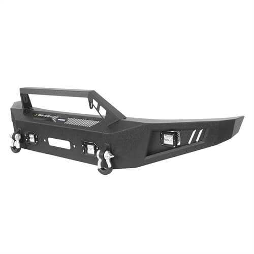 Front Bumper &  Rear Bumper &  Roof Rack for Fit for 2009-2014 F-150 SuperCrew, Excluding Raptor ultralisk4x4 ULB.8205+8202+8204 20
