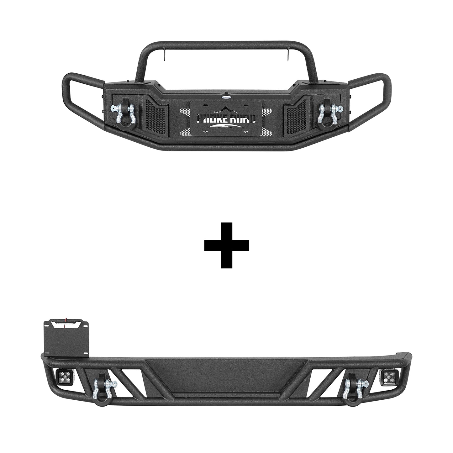 Tubular Front & Rear Bumper For 2007-2018 Jeep Wrangler JK - Ultralisk4x4