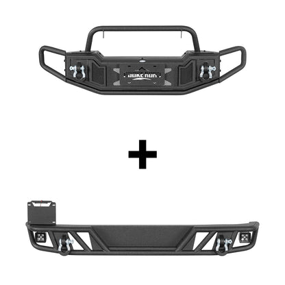 Tubular Front & Rear Bumper For 2007-2018 Jeep Wrangler JK - Ultralisk4x4