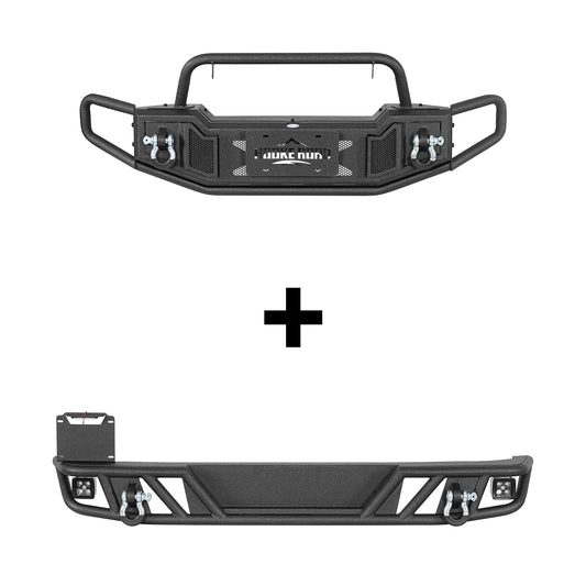 Tubular Front & Rear Bumper For 2007-2018 Jeep Wrangler JK - Ultralisk4x4