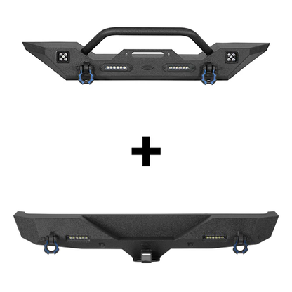 Different Trail Front & Rear Bumper Combo For 2018-2026 Jeep Wrangler JL - Ultralisk 4x4