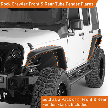 2007-2018 Jeep JK Fender Flares Kit 4x4 Jeep Parts - Ultralisk4x4 ul2086 11