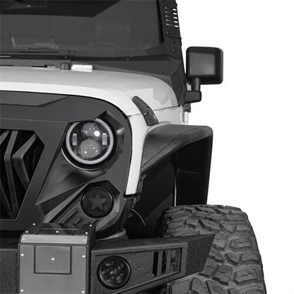 2007-2018 Jeep JK Fender Flares Kit 4x4 Jeep Parts - Ultralisk4x4 ul2086 25