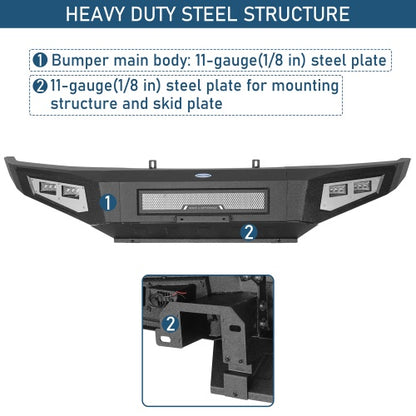 Full Width Front Bumper (09-14 Ford F-150,Excluding Raptor) - Ultralisk 4x4