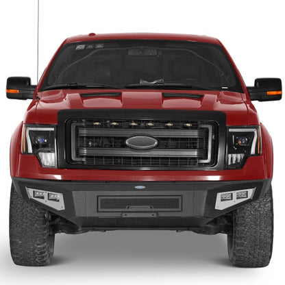 Front Bumper & Rear Bumper & Roof Rack Luggage Carrier(09-14 Ford F-150 SuperCrew,Excluding Raptor) - ultralisk4x4