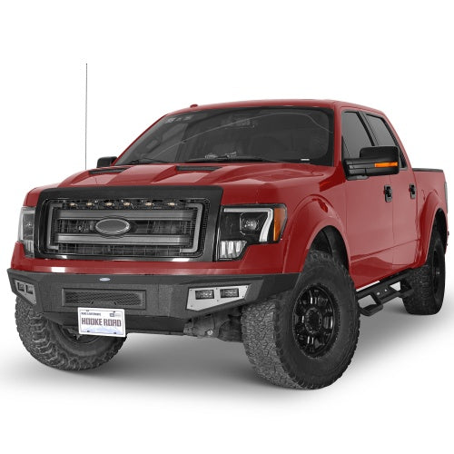Front Bumper & Rear Bumper & Roof Rack Luggage Carrier(09-14 Ford F-150 SuperCrew,Excluding Raptor) - ultralisk4x4