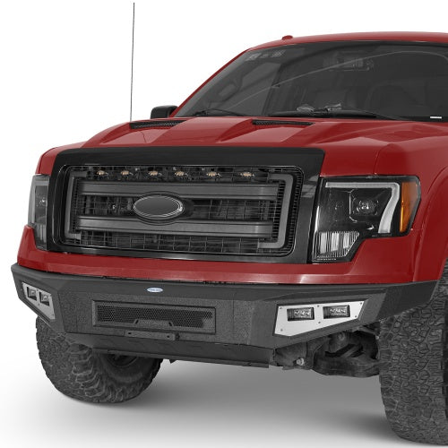 Front Bumper & Rear Bumper & Roof Rack Luggage Carrier(09-14 Ford F-150 SuperCrew,Excluding Raptor) - ultralisk4x4