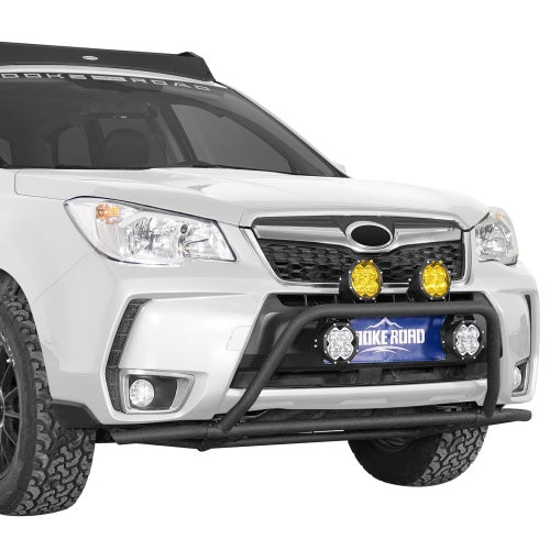 Front Bumper Rally Tubular Bumper For 2014-2018 Subaru Forester - Ultralisk4x4