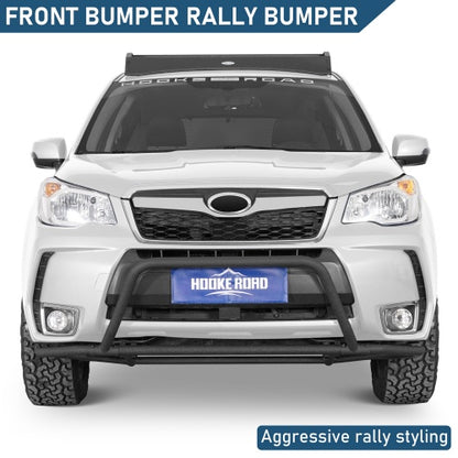 Front Bumper Rally Tubular Bumper For 2014-2018 Subaru Forester - Ultralisk4x4