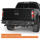 Front Bumper w/ Grill Guard & Rear Bumper for 2009-2014 Ford F-150 Excluding Raptor ultralisk4x4 ULB.8200+8204 11