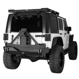 Jeep JK Full Width Front Bumper & Rear Bumper w/Tire Carrier for Jeep Wrangler JK JKU ultralisk4x4 ULB.2052+ULB.2029  5