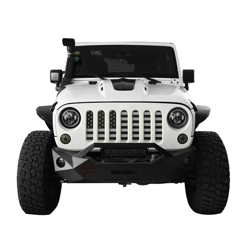 US American Flag Jeep Grille Insert Old Glory For 2007-2018 Jeep Wrangler JK & JKU - Ultralisk4x4