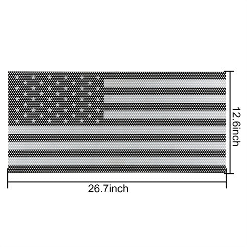 US American Flag Jeep Grille Insert Old Glory For 2007-2018 Jeep Wrangler JK & JKU - Ultralisk4x4