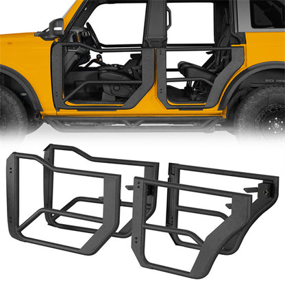Off-road Half Front & Rear Doors For 2021-2025 Ford Bronco 4-Door - Ultralisk4x4