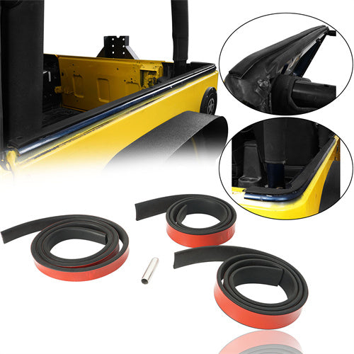 Hardtop Seal Kit 3-Piece For 1997-2006 Jeep Wrangler TJ Hardtops - Ultralisk4x4