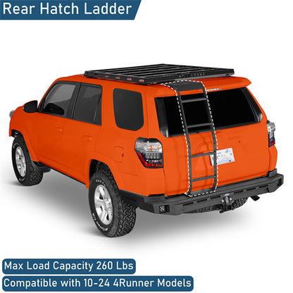 Road Trip Rear Hatch Ladder For 2010-2024 Toyota 4Runner - Ultralisk4x4
