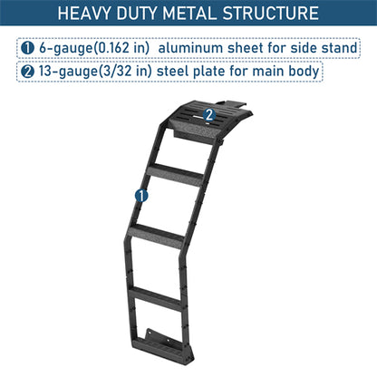 Rear Hatch Ladder For 2014-2018 Subaru Forester - Ultralisk4x4