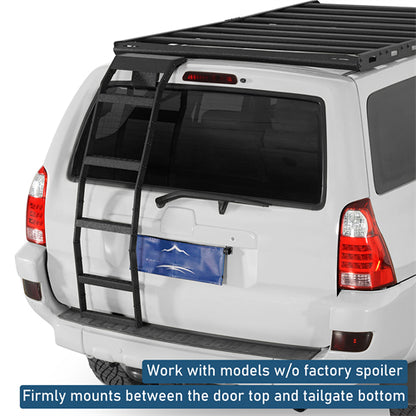 Rear Hatch Ladder For 2003-2009 Toyota 4Runner w/o Spoiler - Ultralisk4x4